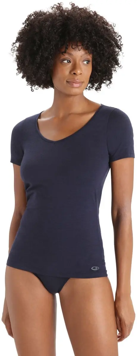 Icebreaker Siren SS Sweetheart Thermoshirt - Midnight Navy - afbeelding 6 van 6