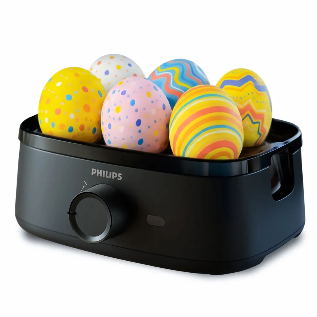 Philips 3000-serie HD9137/90 Eierkoker - 6 Eieren - 400W - Zwart
