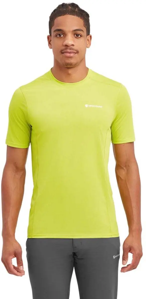 Montane Dart Lite T-shirt Met Korte Mouwen Geel S Man