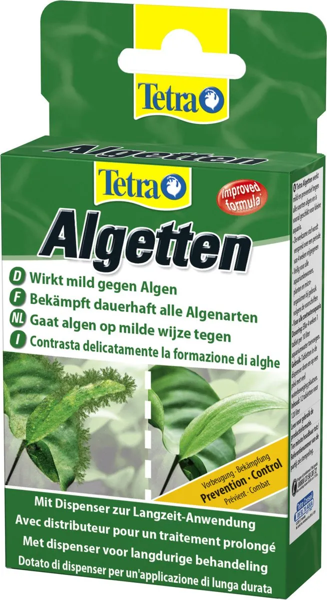 Tetra Aqua Algetten Algenmiddel 12 Stuks