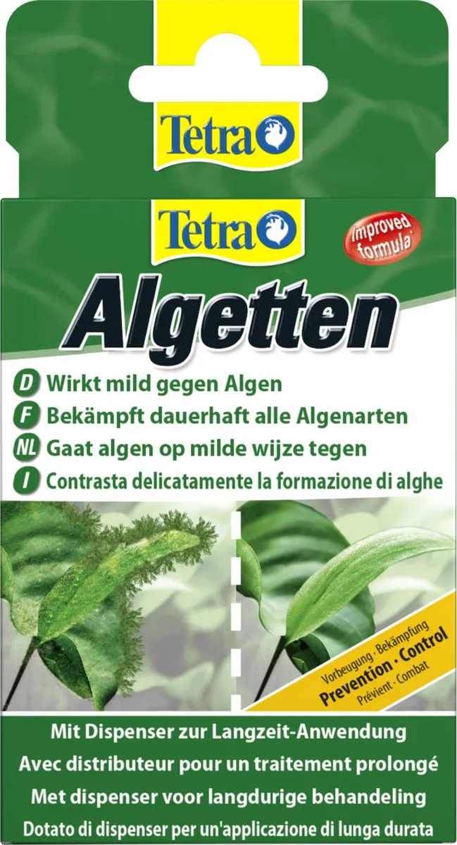 Tetra Aqua Algetten Algenmiddel 12 Stuks