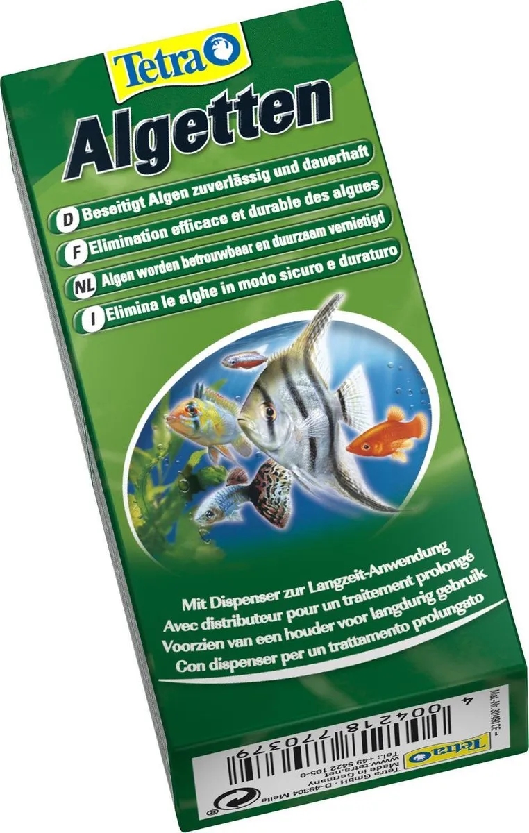 Tetra Aqua Algetten Algenmiddel 12 Stuks - afbeelding 6 van 6