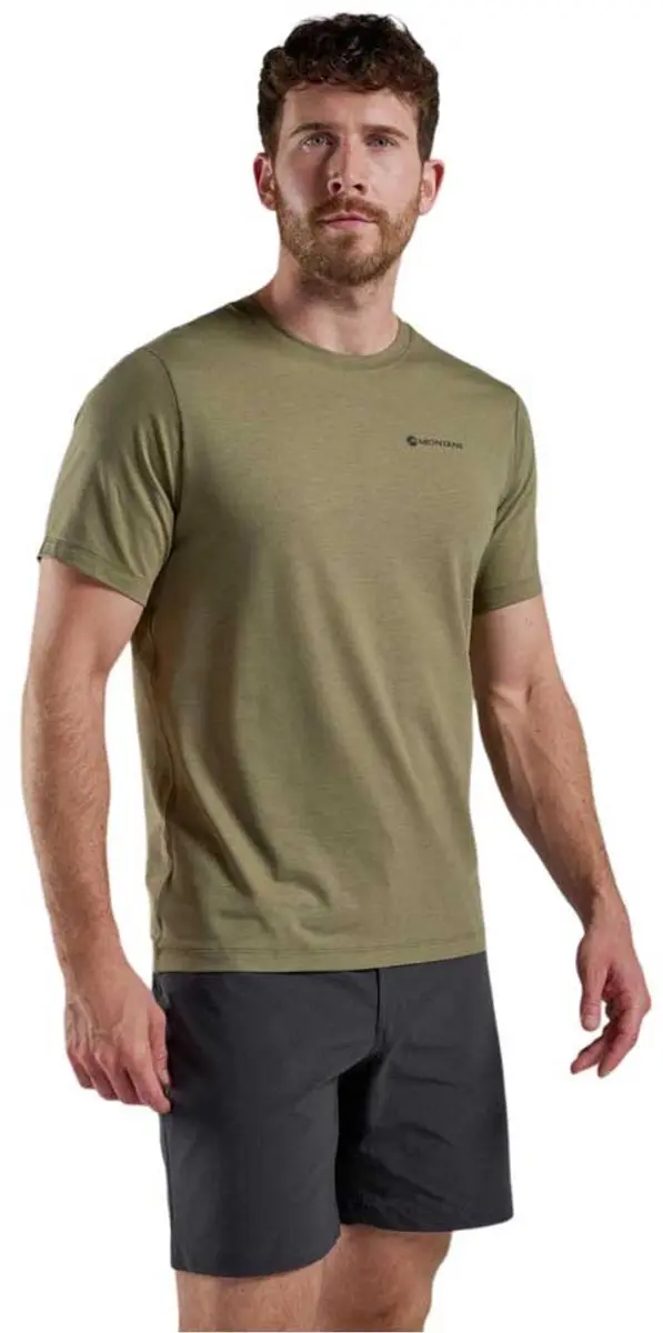 Montane Alhena Mountain 25 T-shirt Met Korte Mouwen Groen XL Man