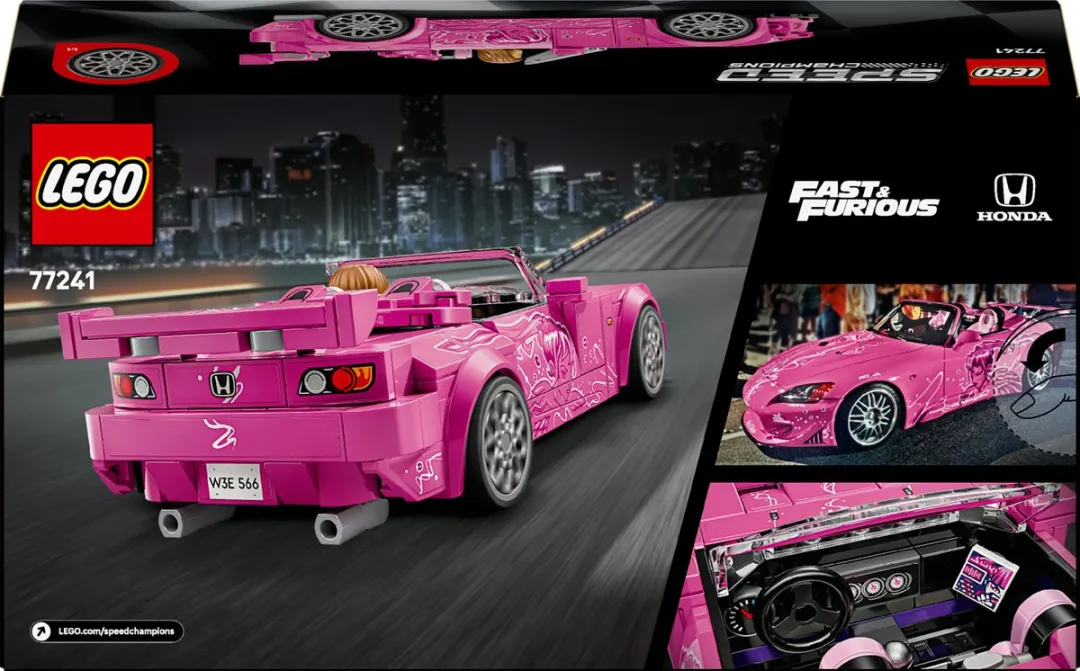 LEGO Speed Champions Honda S2000 77241 - 300 Stukken