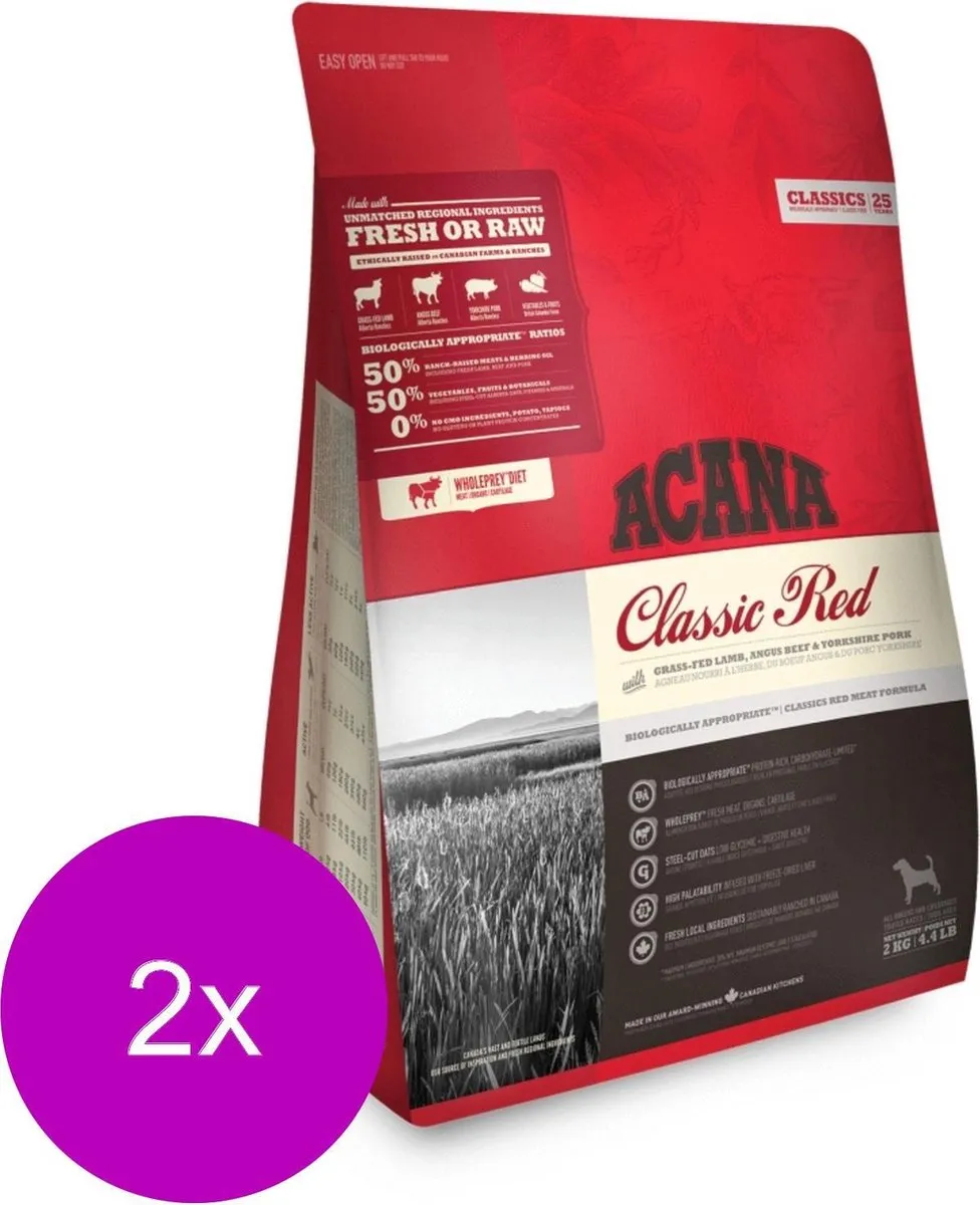 Acana Classics Wild Coast Haring & Bot Hondenvoer