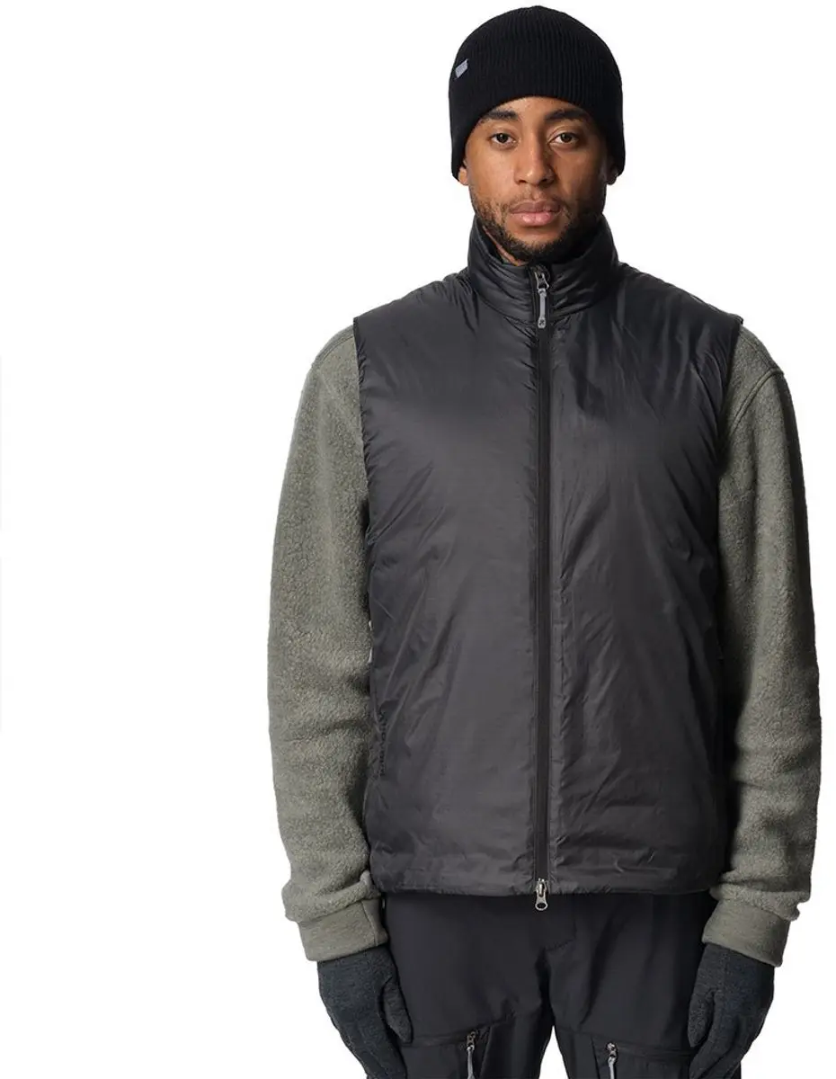 Houdini Dunfri Vest Zwart M Man