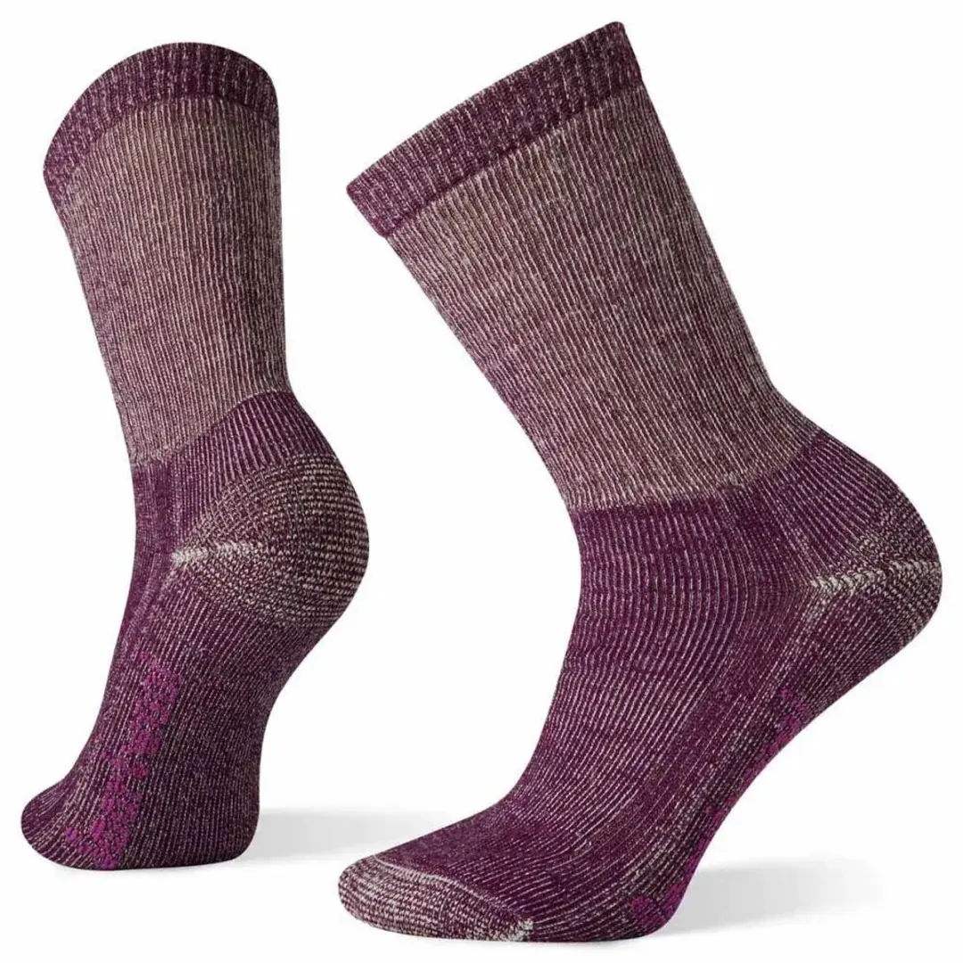 Sok Smartwool Women Hike Classic Edition Full Cushion Crew Socks Bordeaux-L - afbeelding 3 van 3