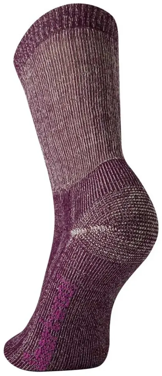 Sok Smartwool Women Hike Classic Edition Full Cushion Crew Socks Bordeaux-L - afbeelding 2 van 3