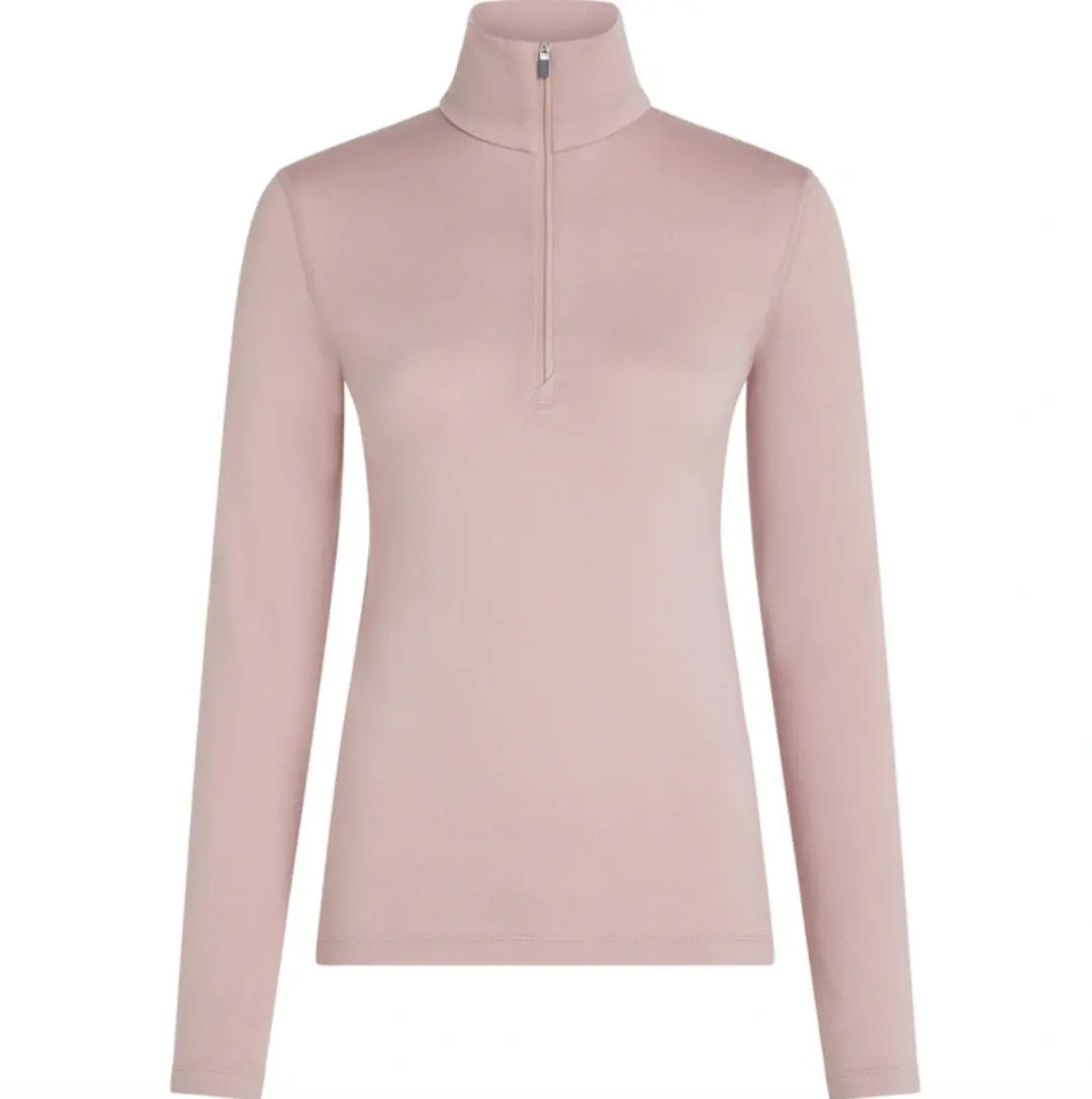 Icebreaker W 260 Oasis halve rits Pink Quartz -S