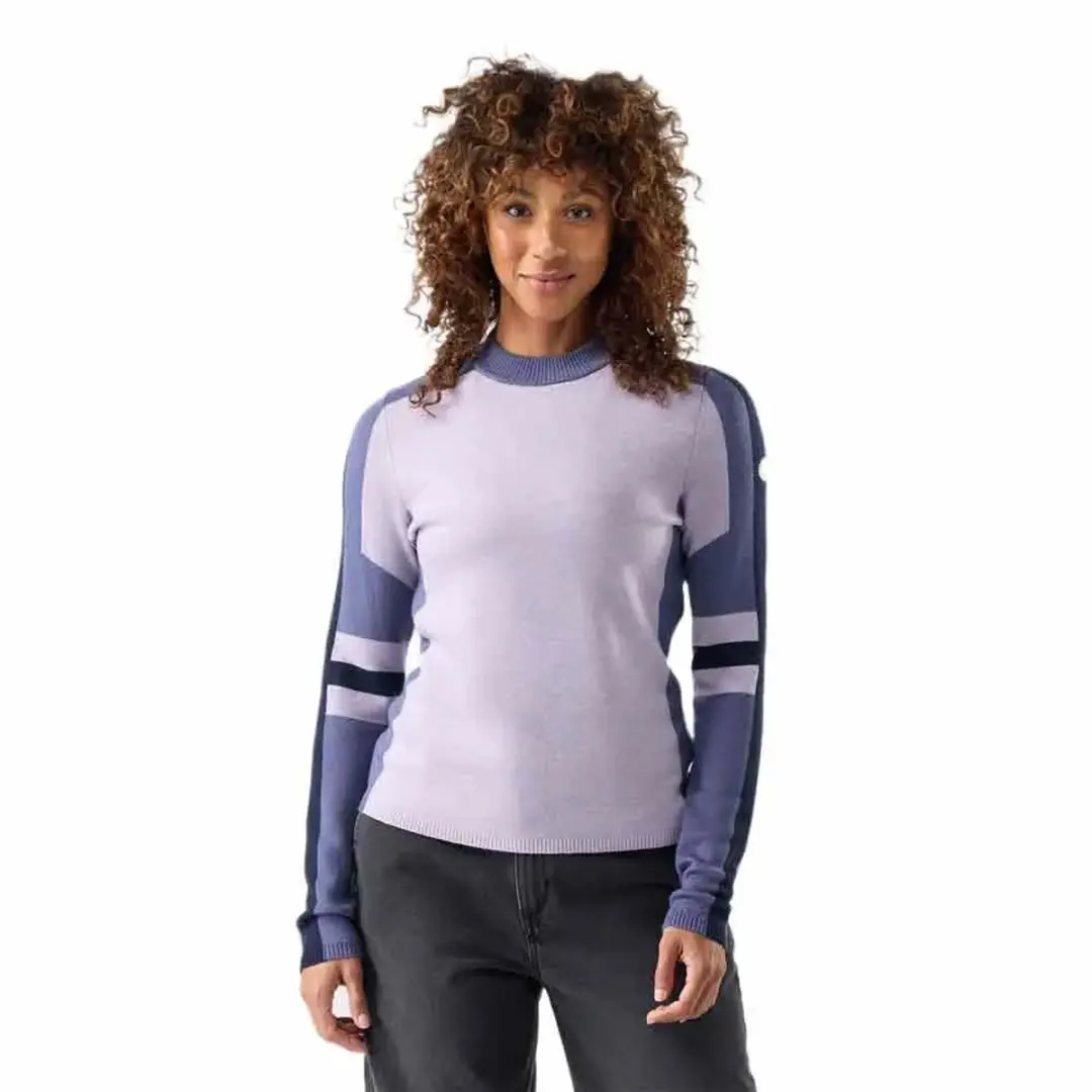 Smartwool Alpine Crew Trui Paars M Vrouw