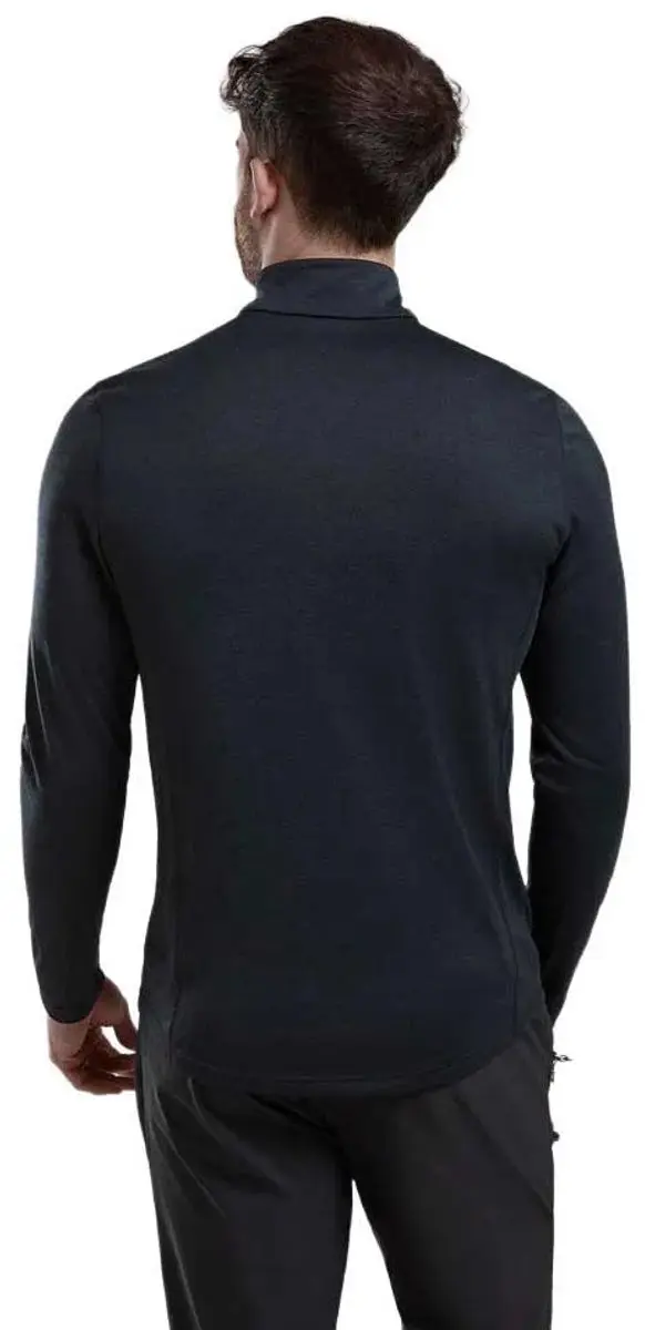 Montane Dart Half Zip T-shirt - Zwart - L - afbeelding 2 van 3
