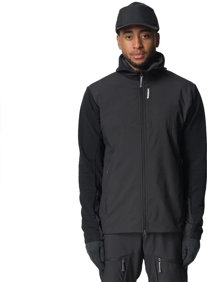 Houdini Moonwalk Sweatshirt Met Rits Zwart L Man