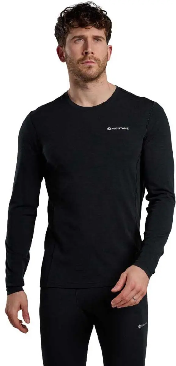 Montane Malli T-shirt Met Lange Mouwen Zwart M Man