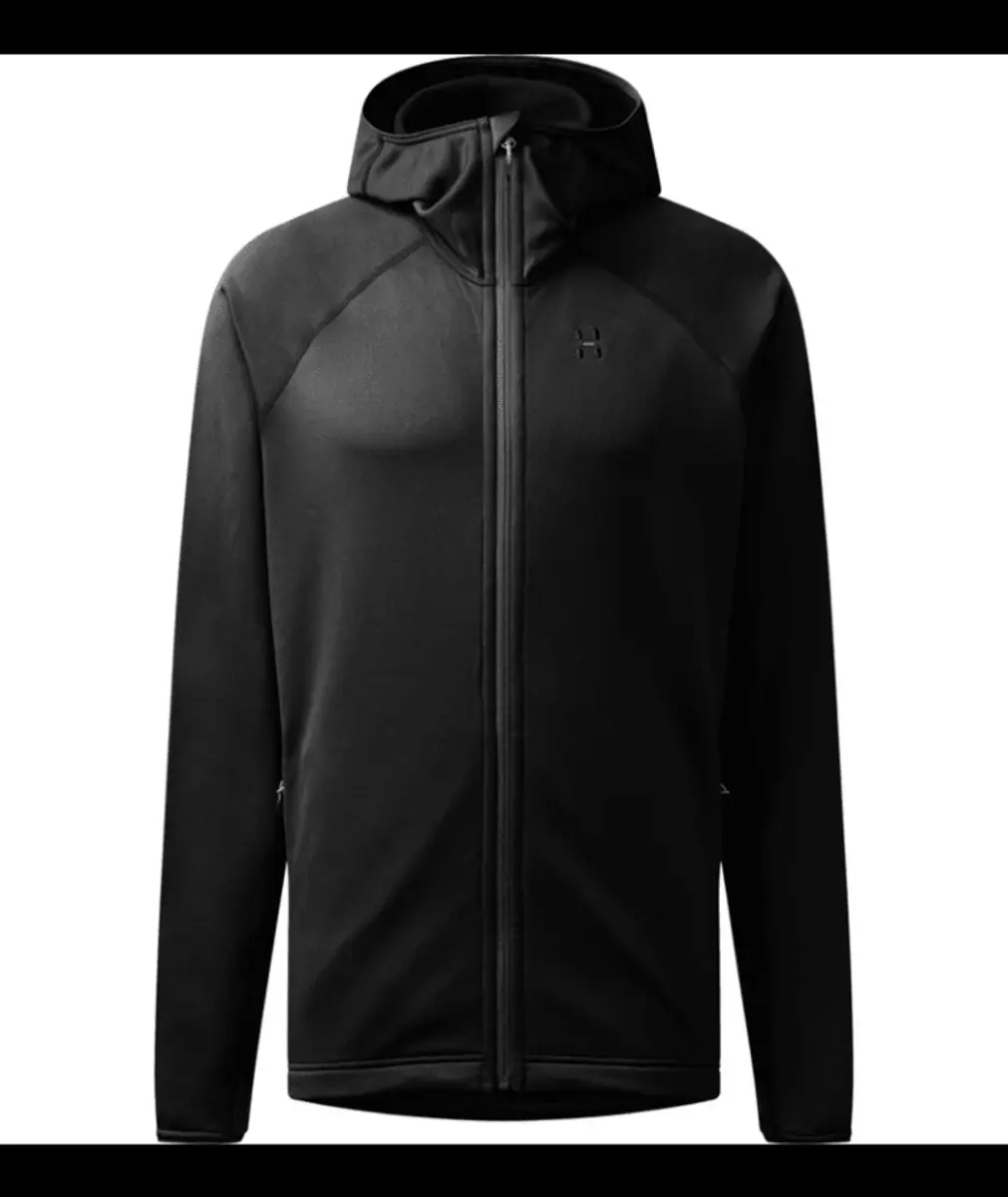 Magma Mid Hood Fleece Heren True Black L