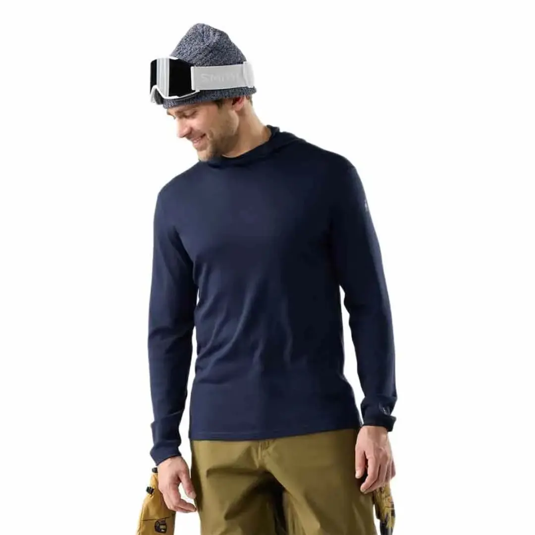 Smartwool Merino 250 Hoodie Blauw S Man