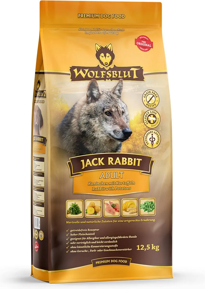 Wolfsblut Jack Rabbit Adult 12,5 kg