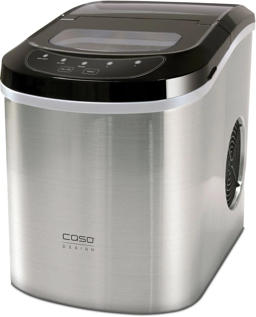 Caso IceMaster Pro IJsblokjesmachine 3100ml - 90W - RVS/Zwart