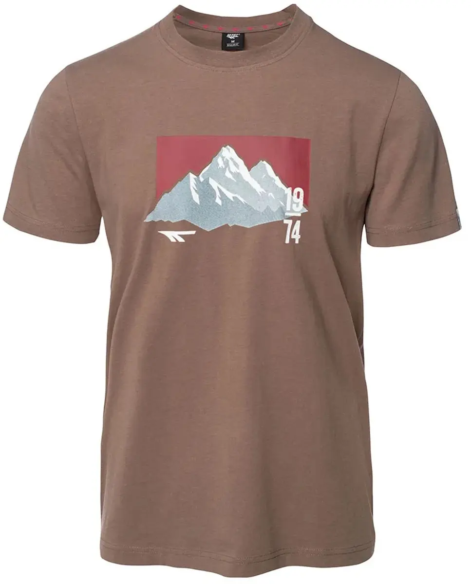 Hi-tec Rawal T-shirt Met Korte Mouwen Bruin L Man