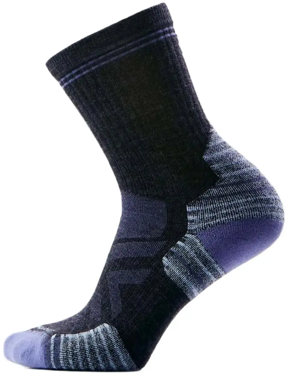 Smartwool Hike Targeted Cushion Mid Crewsokken Zwart EU 42-45 Vrouw