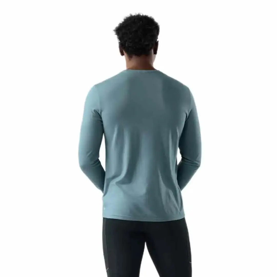 Smartwool Wander Valley Active T-shirt Met Lange Mouwen Blauw XL Man