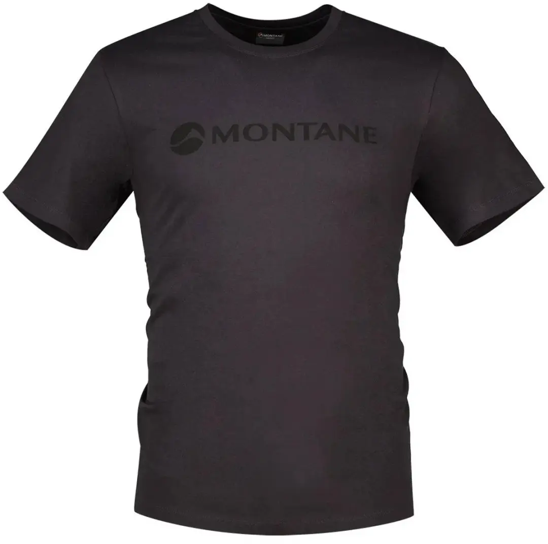 Montane Mono Logo T-shirt Met Korte Mouwen Grijs XL Man
