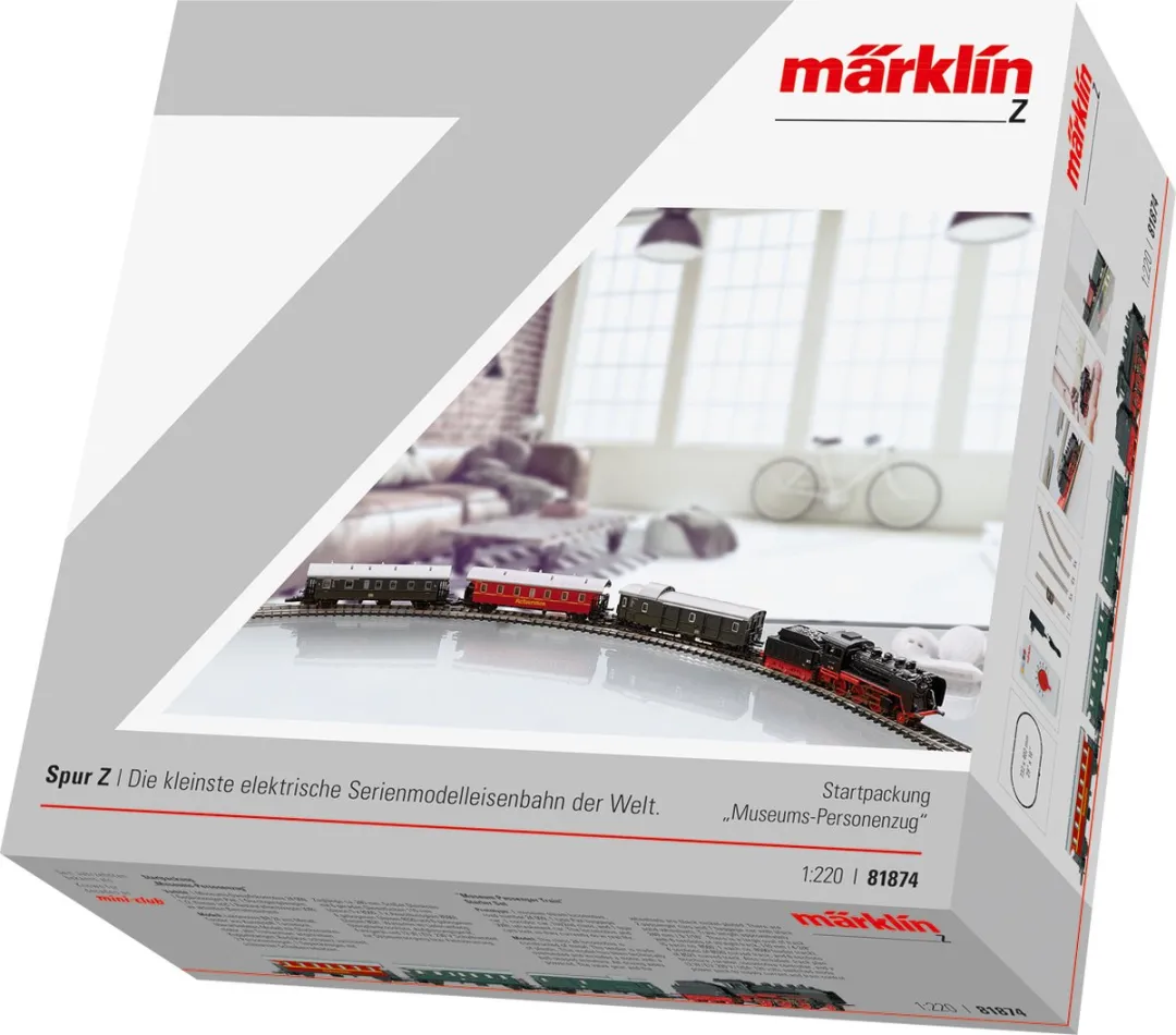 Märklin Startset Museumpersonentrein Schaal Z 81874 - Gelijkstroom Analoog