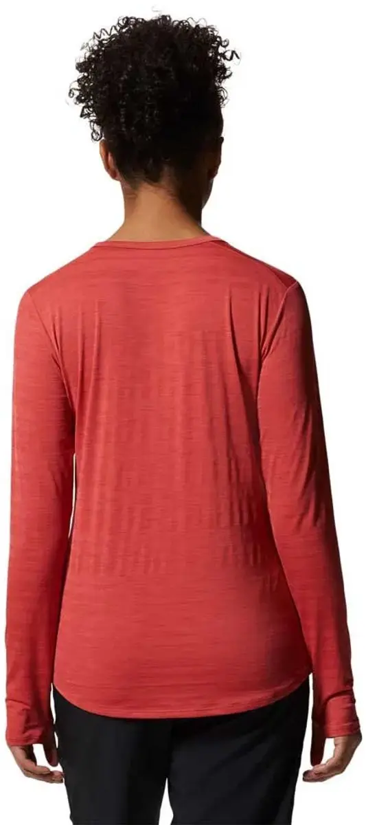 Mountain Hardwear Mighty Stripe Dames T-shirt - Calla - afbeelding 3 van 6