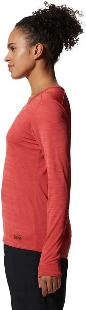 Mountain Hardwear Mighty Stripe Dames T-shirt - Calla - afbeelding 4 van 6