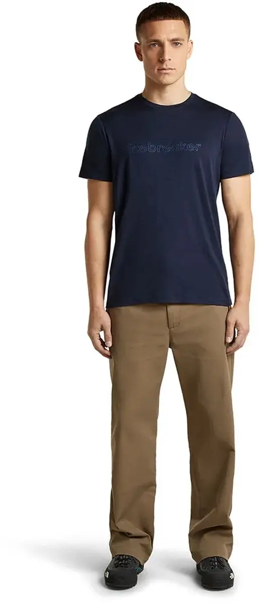 Icebreaker 150 Tech Lite Ibstitchline T-shirt Met Korte Mouwen Blauw S Man