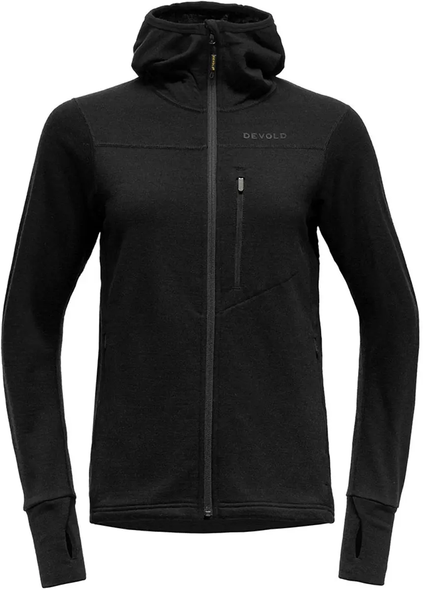Devold Of Norway Explorer Merino Jas Zwart XS Vrouw