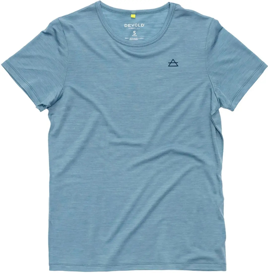 Devold Of Norway Active T-shirt Met Korte Mouwen Blauw XS Vrouw