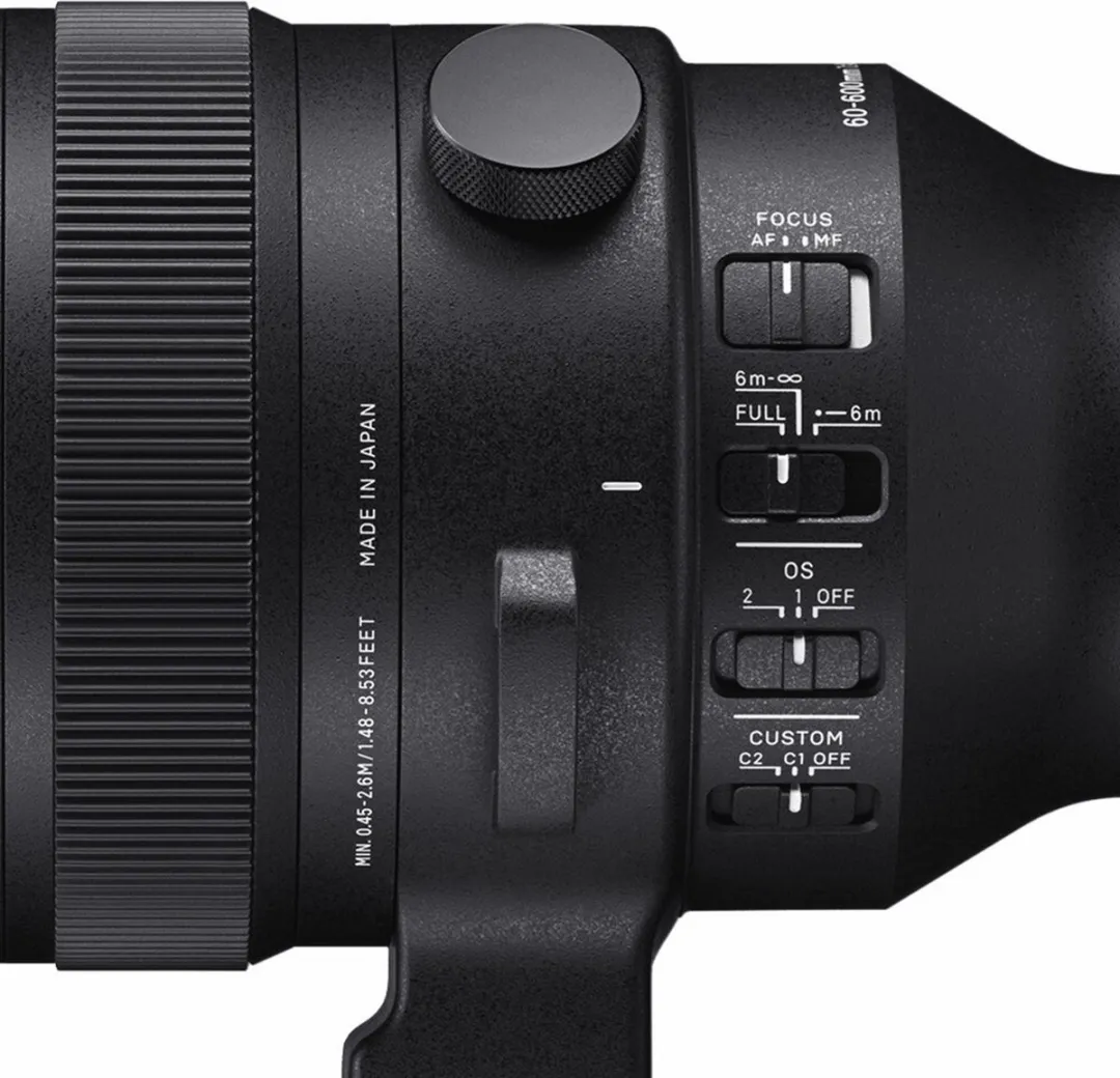 Sigma 60-600mm F4.5-6.3 DG DN OS Camera Lens - Sony E-mount