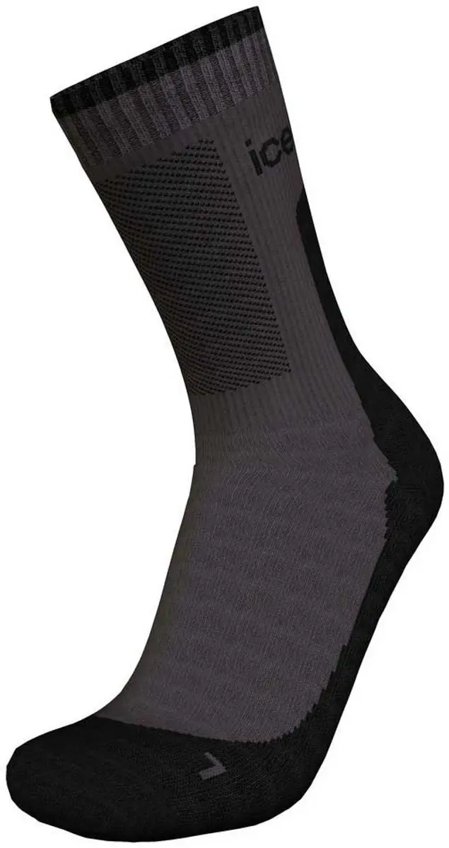 Sok Icebreaker Women Merino Hike+ Medium Crew Obsidian/Black-Schoenmaat 41