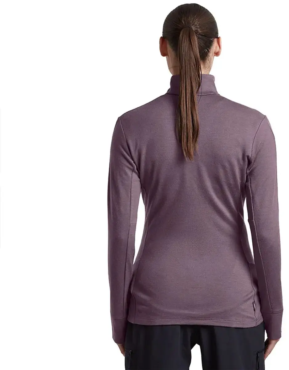 Icebreaker 260 Quantum Iv Sweatshirt Met Rits S Vrouw