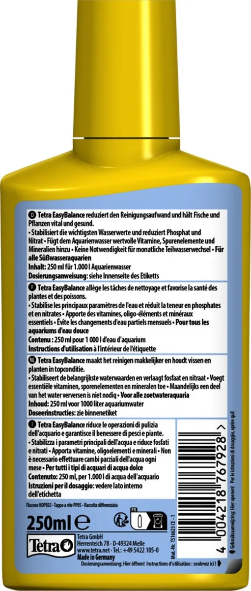 Tetra EasyBalance Aquariumwater 500ml