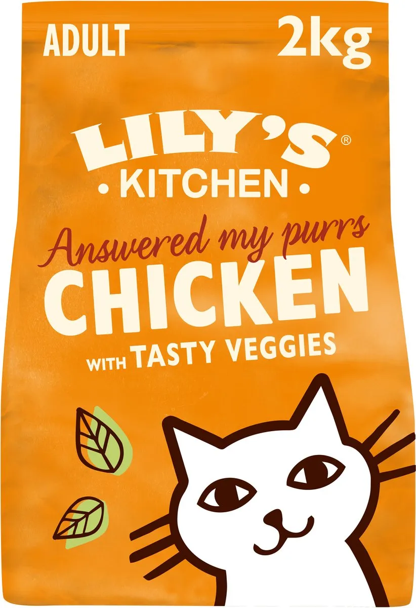 Lily's Kitchen Kattenvoer Droogvoer Kip met Groenten - 8 kg