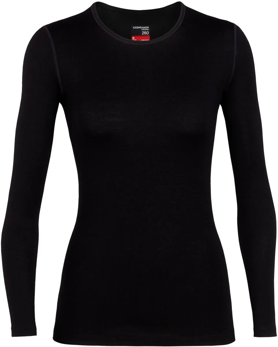 Icebreaker Wmns 260 Tech LS Crewe Thermokleding Outdoorshirt Unisex