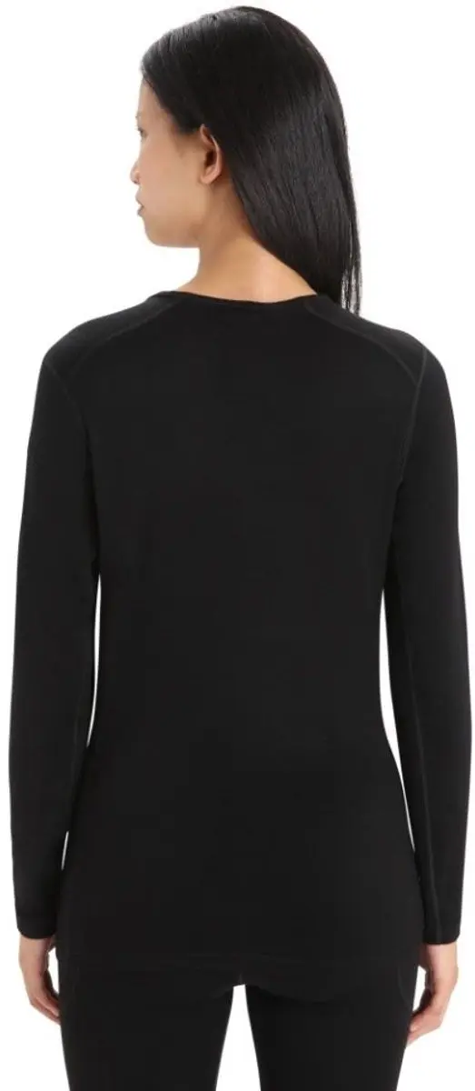 Icebreaker 260 Tech LS Crewe Thermoshirt Dames - Zwart XL - afbeelding 3 van 6