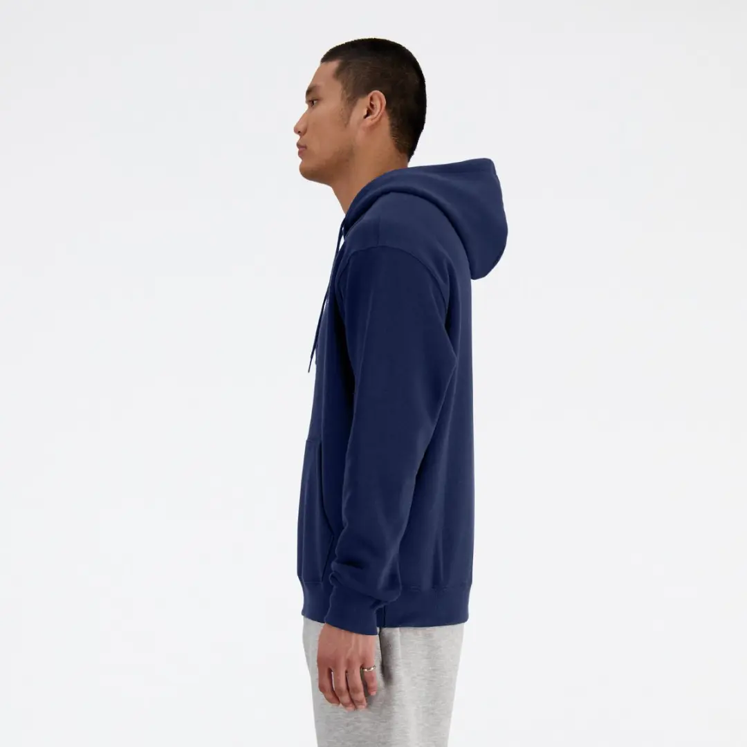 New Balance Sport Essentials Fleece Hoodie - Navy - afbeelding 3 van 4
