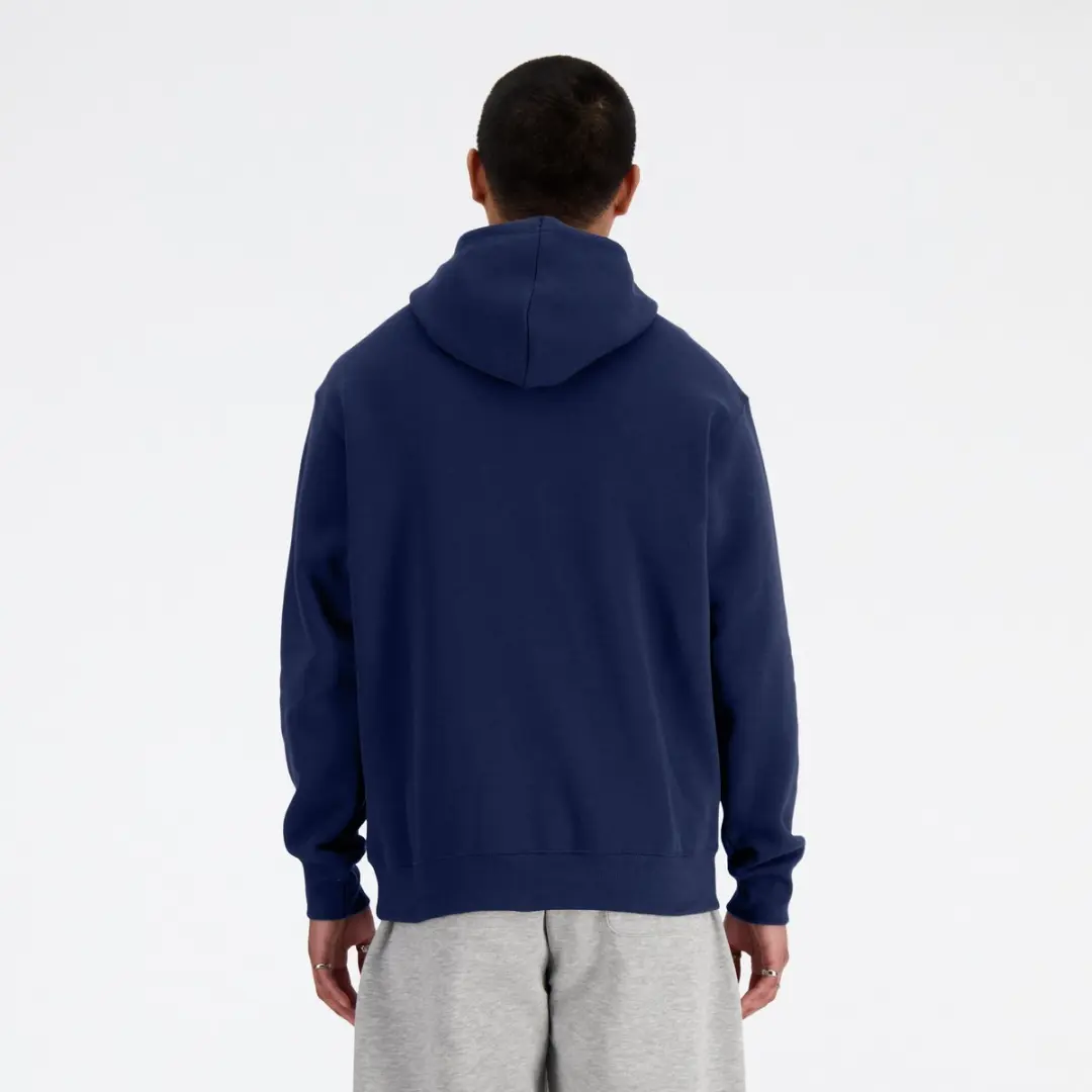 New Balance Sport Essentials Fleece Hoodie - Navy - afbeelding 2 van 4