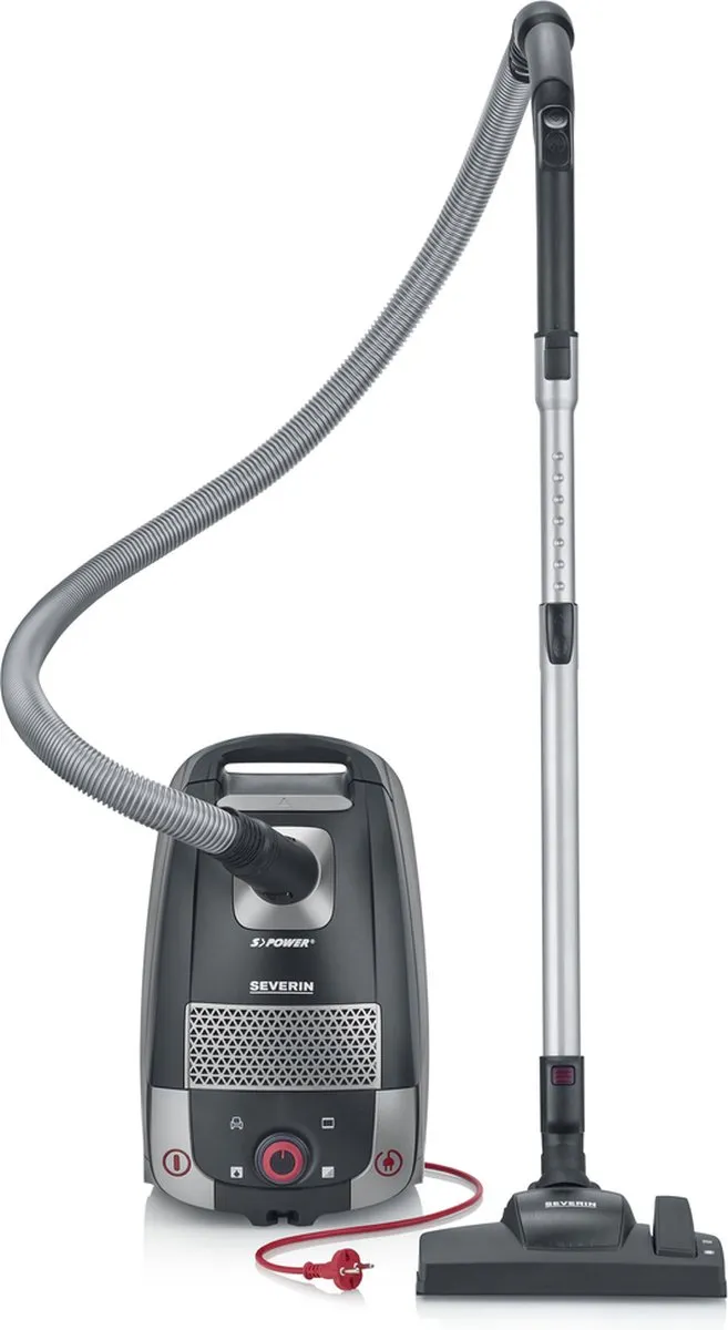 Severin BC 7052 - Stofzuiger met Hepa 14 filter en veel bijgeleverde accessoires