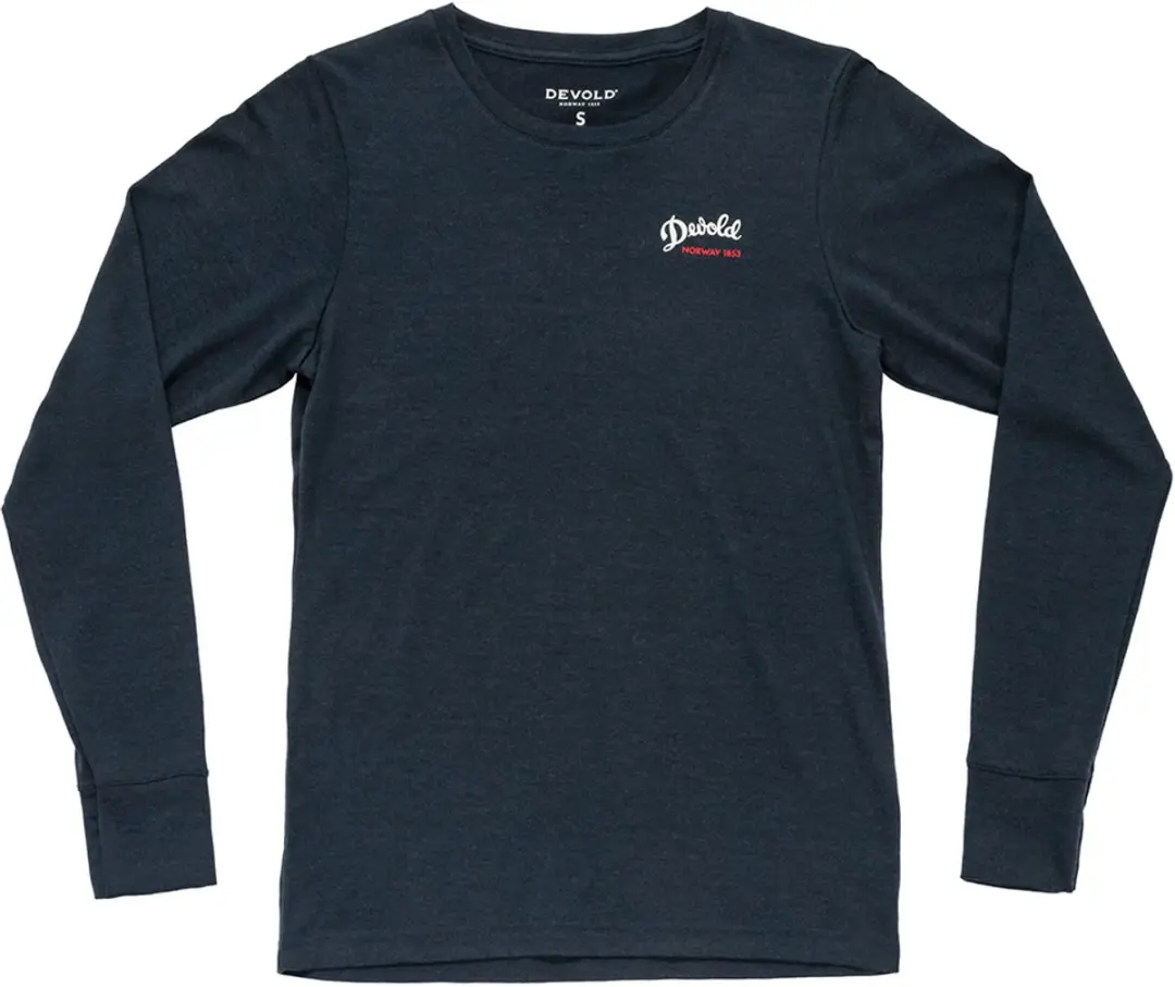 Devold Of Norway Classic T-shirt Met Lange Mouwen Blauw XS Vrouw