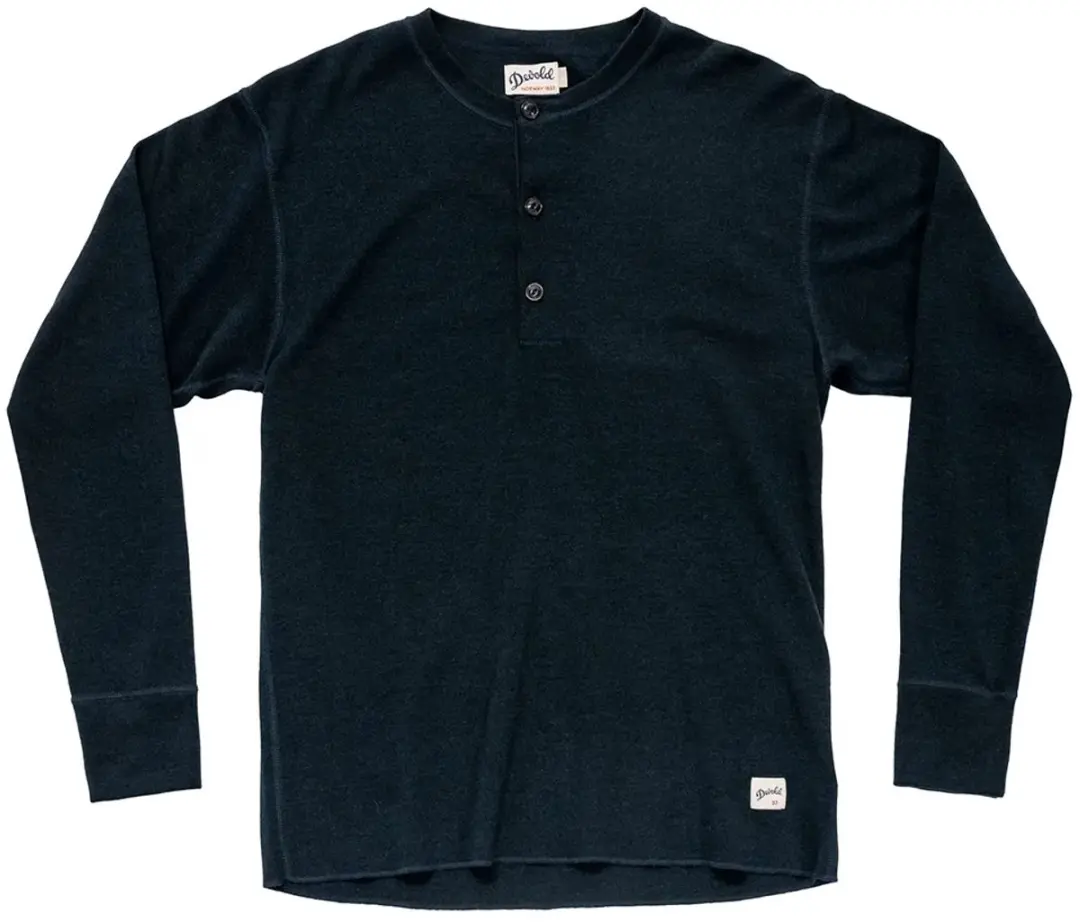 Devold Of Norway Archive Henly T-shirt Met Lange Mouwen Blauw S
