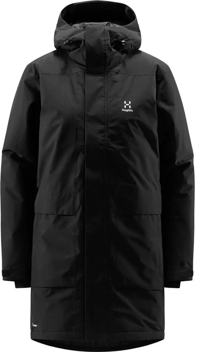 Haglofs Salix Proof Mimic Parka Zwart L Vrouw