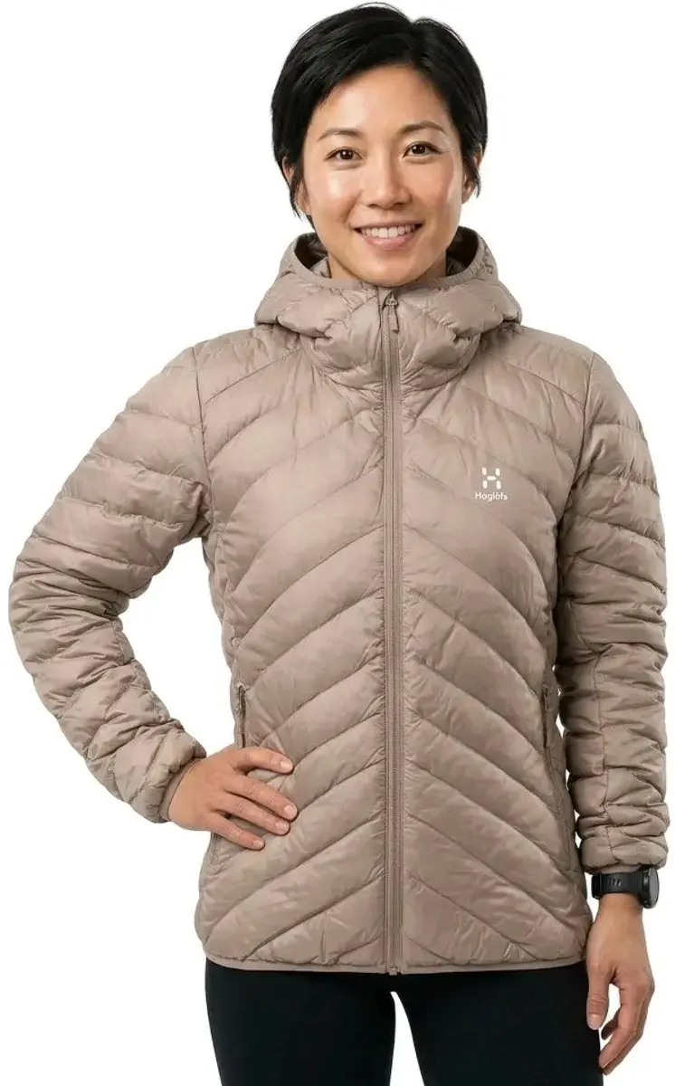 Haglöfs Särna Mimic Donsjack Dames - Chalk Beige - M - afbeelding 6 van 6