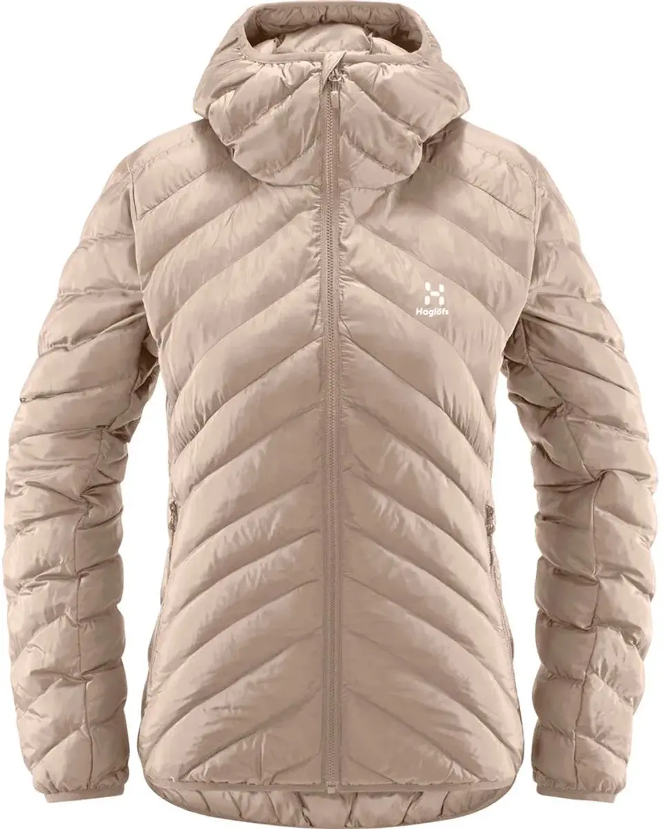 Haglöfs Särna Mimic Donsjack Dames - Chalk Beige - M - afbeelding 4 van 6