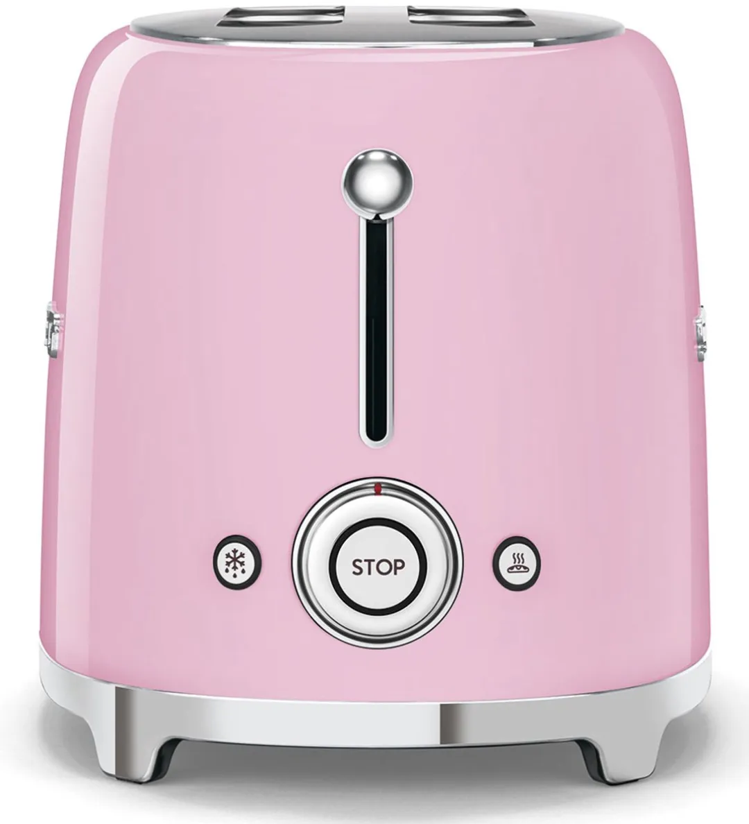 Smeg TSF01PKEU Broodrooster Roze - 2x 950W