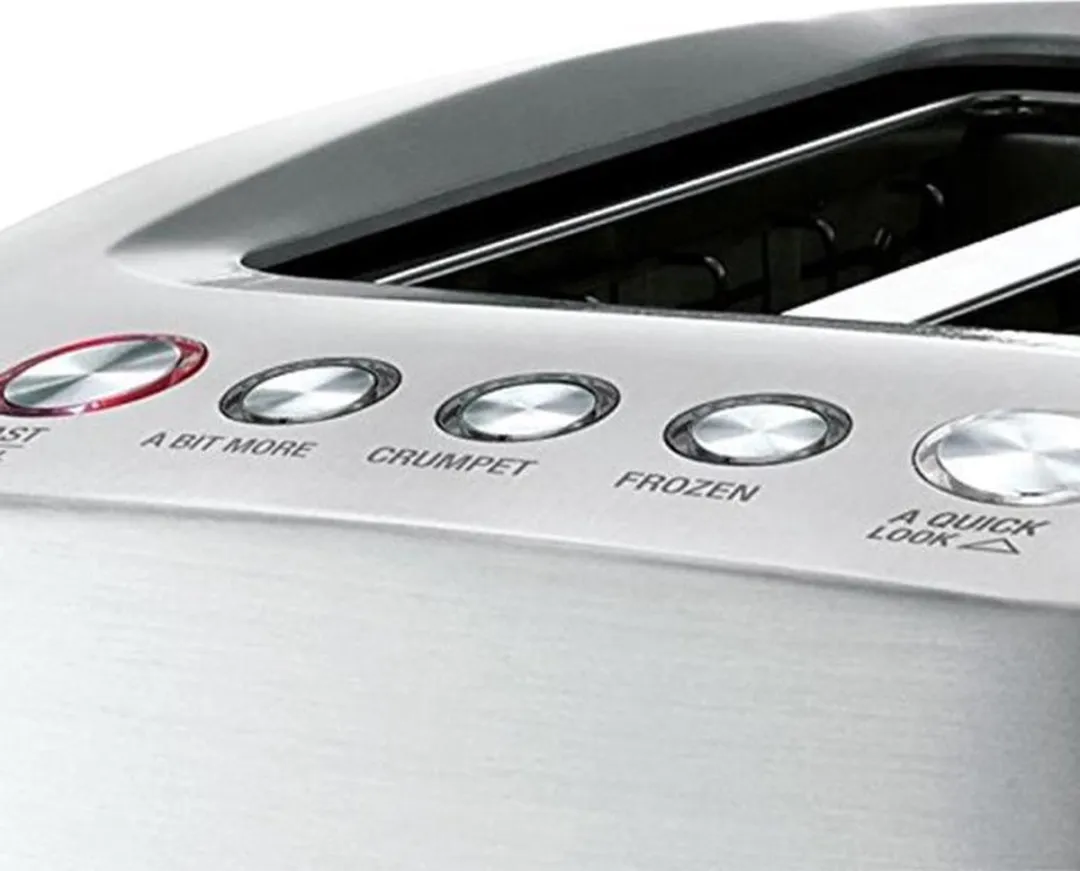 Sage the Smart Toast 2 Slice Broodrooster - 1000W - Zilver