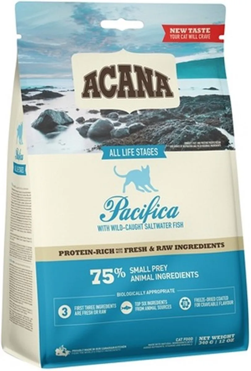 Acana Pacifica Kattenvoer 4,5kg - 2 Stuks