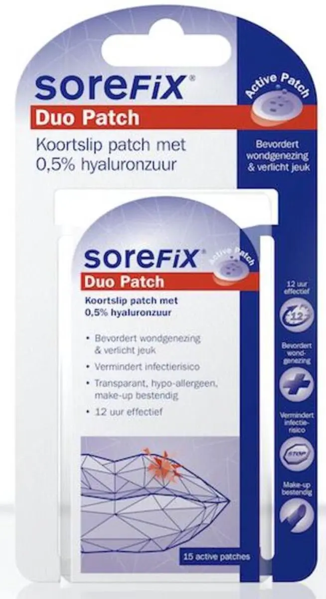 Sorefix Duo Koortslip Patch